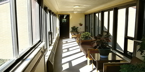 Albright Terrace hallway