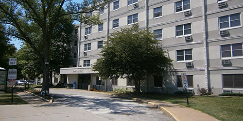 Edward C. Harr Plaza entrance 