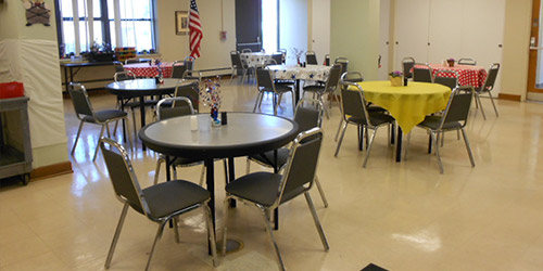 Lakeview Plaza cafeteria
