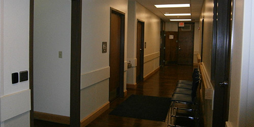 Riverview Plaza hallway