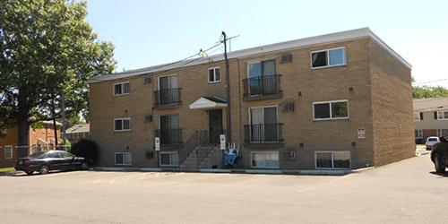 Westgate Apartments front of building
